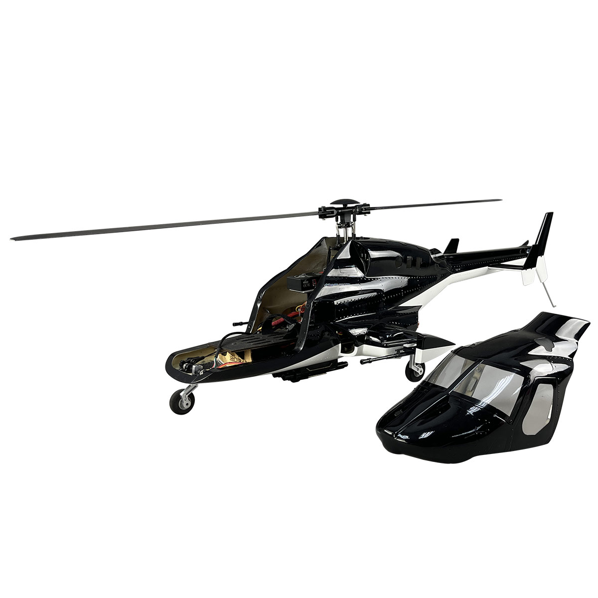 470 Size Airwolf RTF RC Helico - Rc Helicopter Nitro 评论和价格