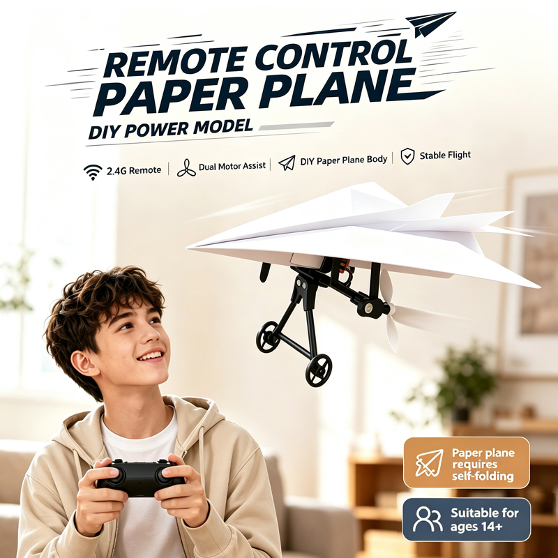 RC Paper Airplane DIY Plane Ki - Rc Helicopter Battery 评论和价格