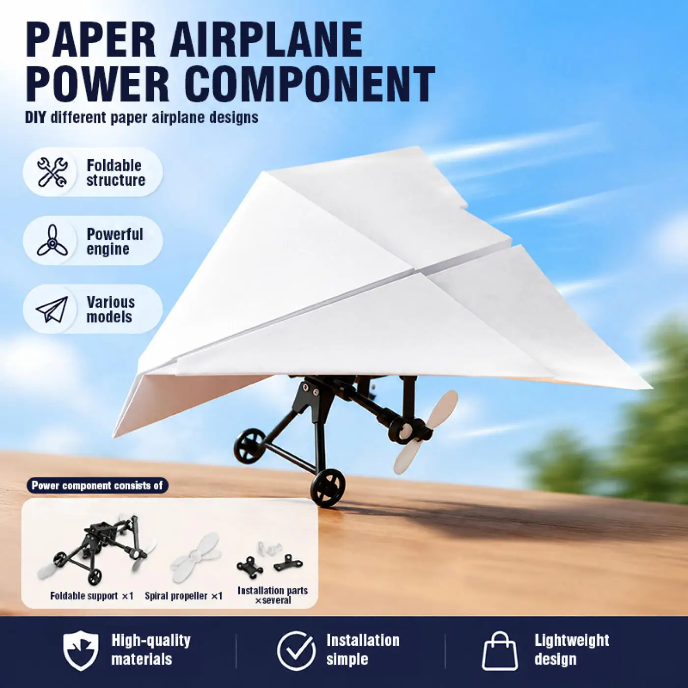 RC Paper Airplane DIY Plane Ki - Rc Helicopter Battery 评论和价格