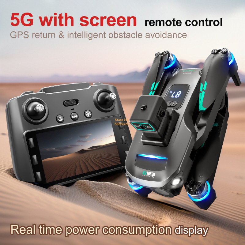 8K Dual Camera 5G WIFI FPV Rem - Rc Helicopter Case 评论和价格