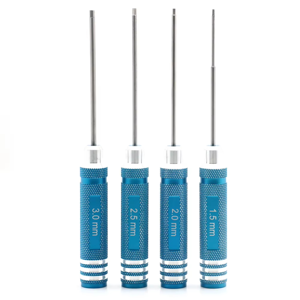 4pcs Hex Screw Driver set Tita - Rc Helicopter Tool Kit 评论和价格