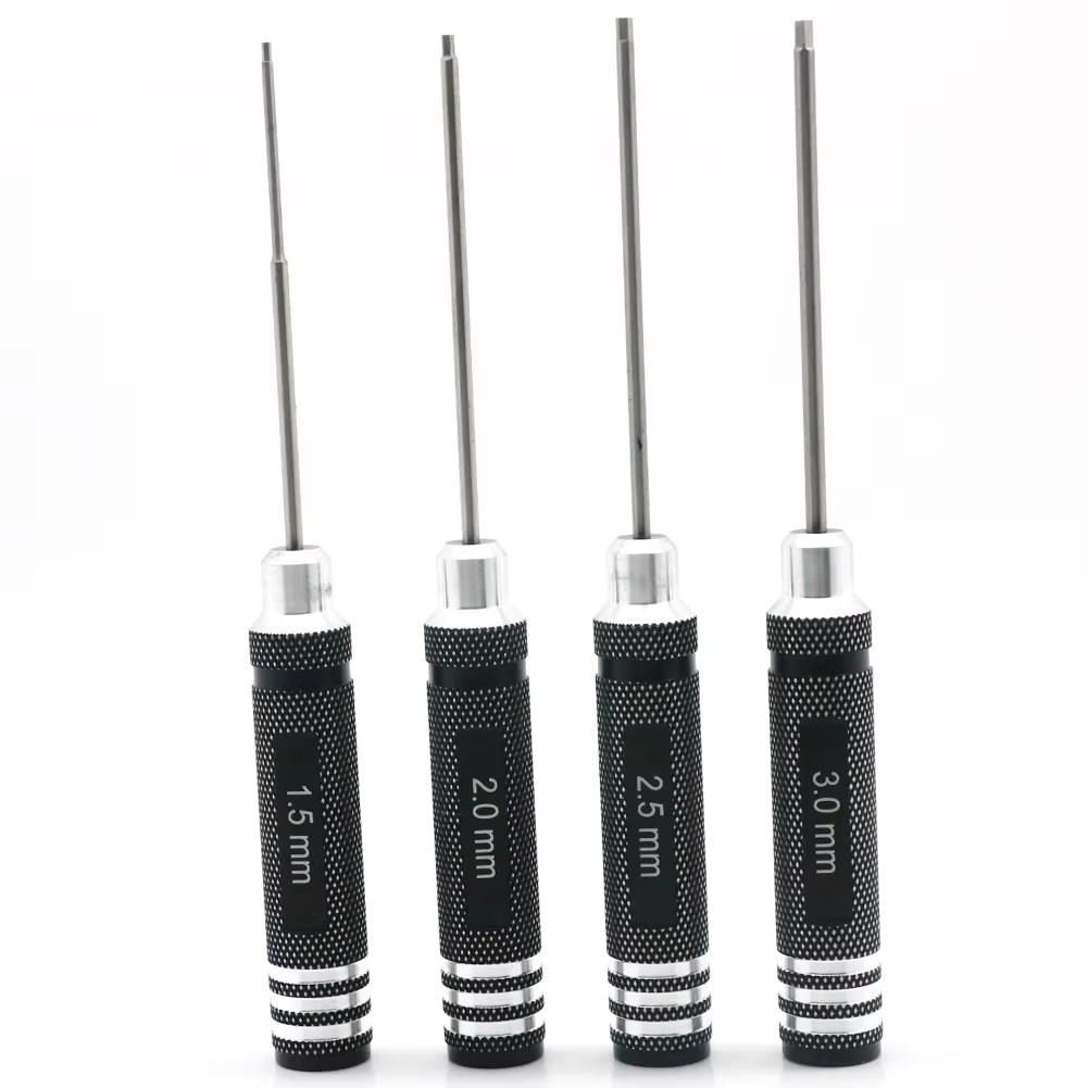 4pcs Hex Screw Driver set Tita - Rc Helicopter Tool Kit 评论和价格