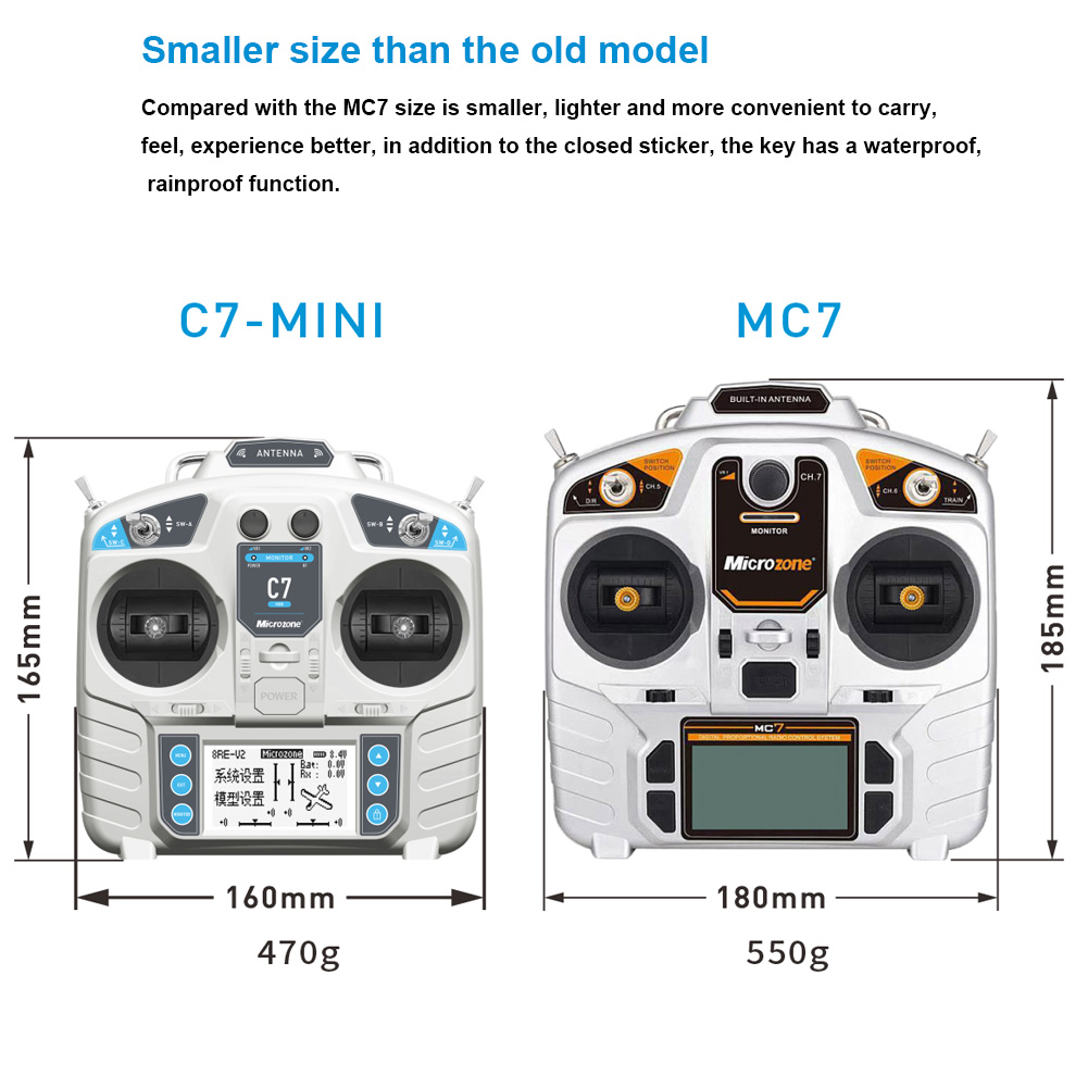 MicroZone MC7 Controller C7 MI - Rc Helicopter Battery 评论和价格