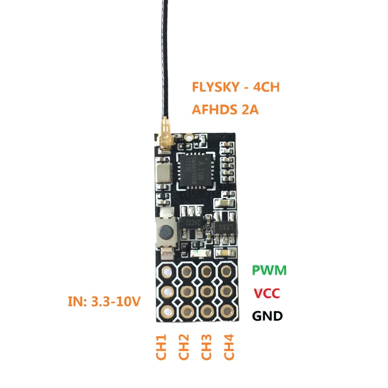 Flysky FS2A Mini Receiver 4CH  - Rc Helicopter Battery 评论和价格
