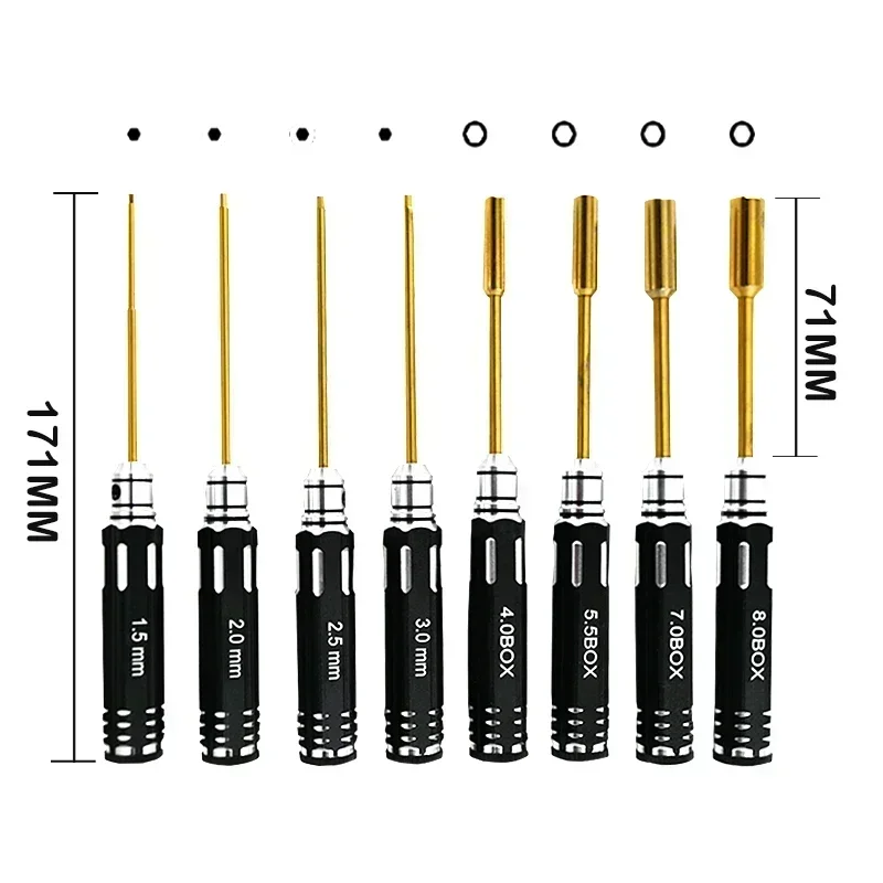 RC Hex Driver Set - 16pcs Hex  - Rc Helicopter Tool Kit 评论和价格
