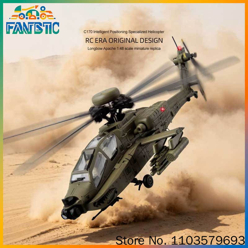 Rc Era Rc Helicopter Ah 64d Ap - Rc Helicopter Single Rotor 评论和价格