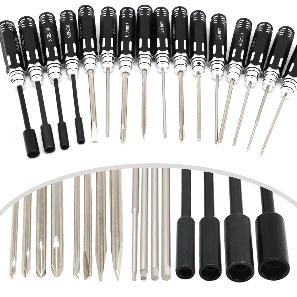 RC Hex Driver Set - 16pcs Hex  - Rc Helicopter Tool Kit 评论和价格