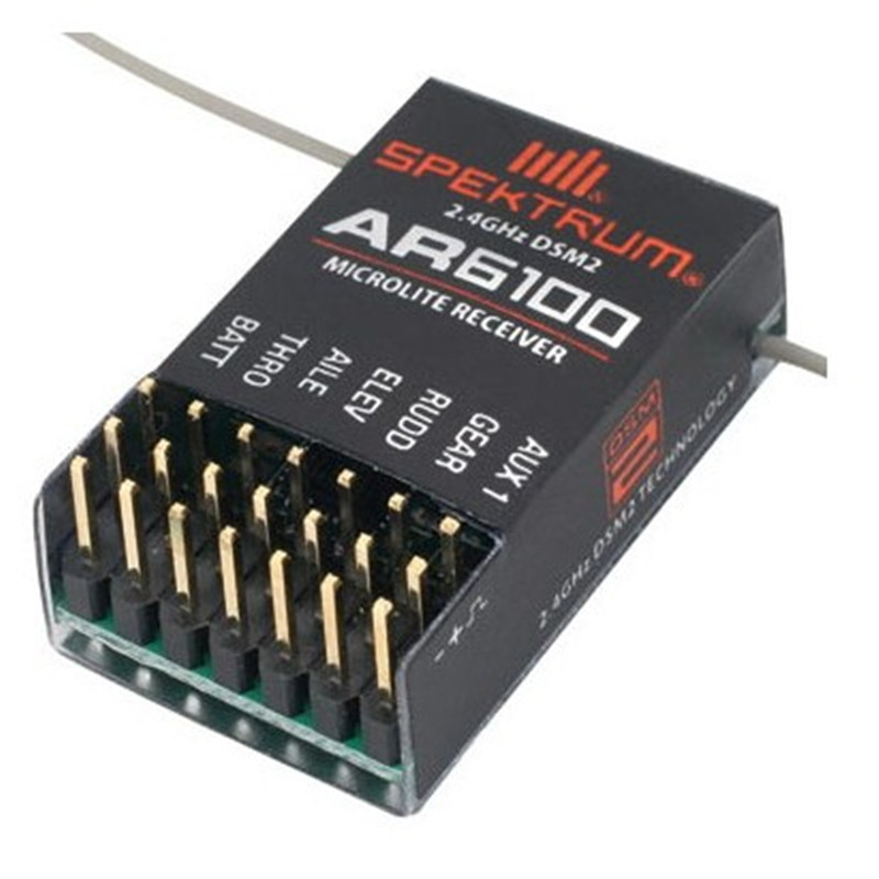 AR6100 DSM2 6CH 2.4GHz Receive - Rc Helicopter Battery 评论和价格