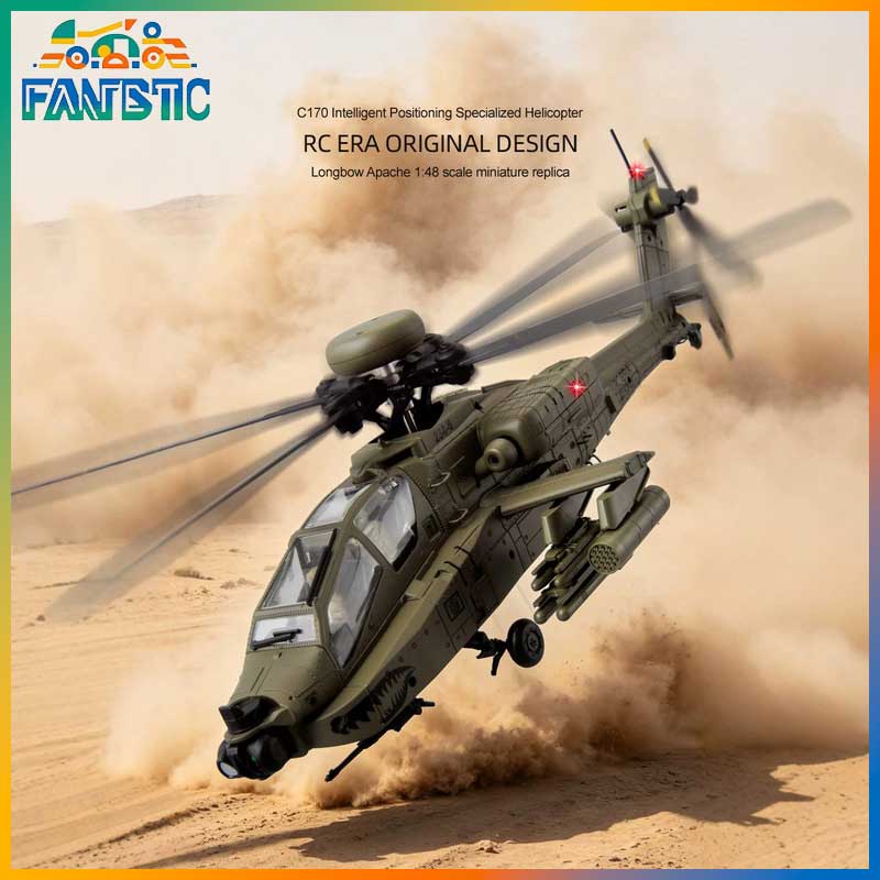 Rc Era C170 Ah 64d Apache Rc H - Rc Helicopter Single Rotor 评论和价格