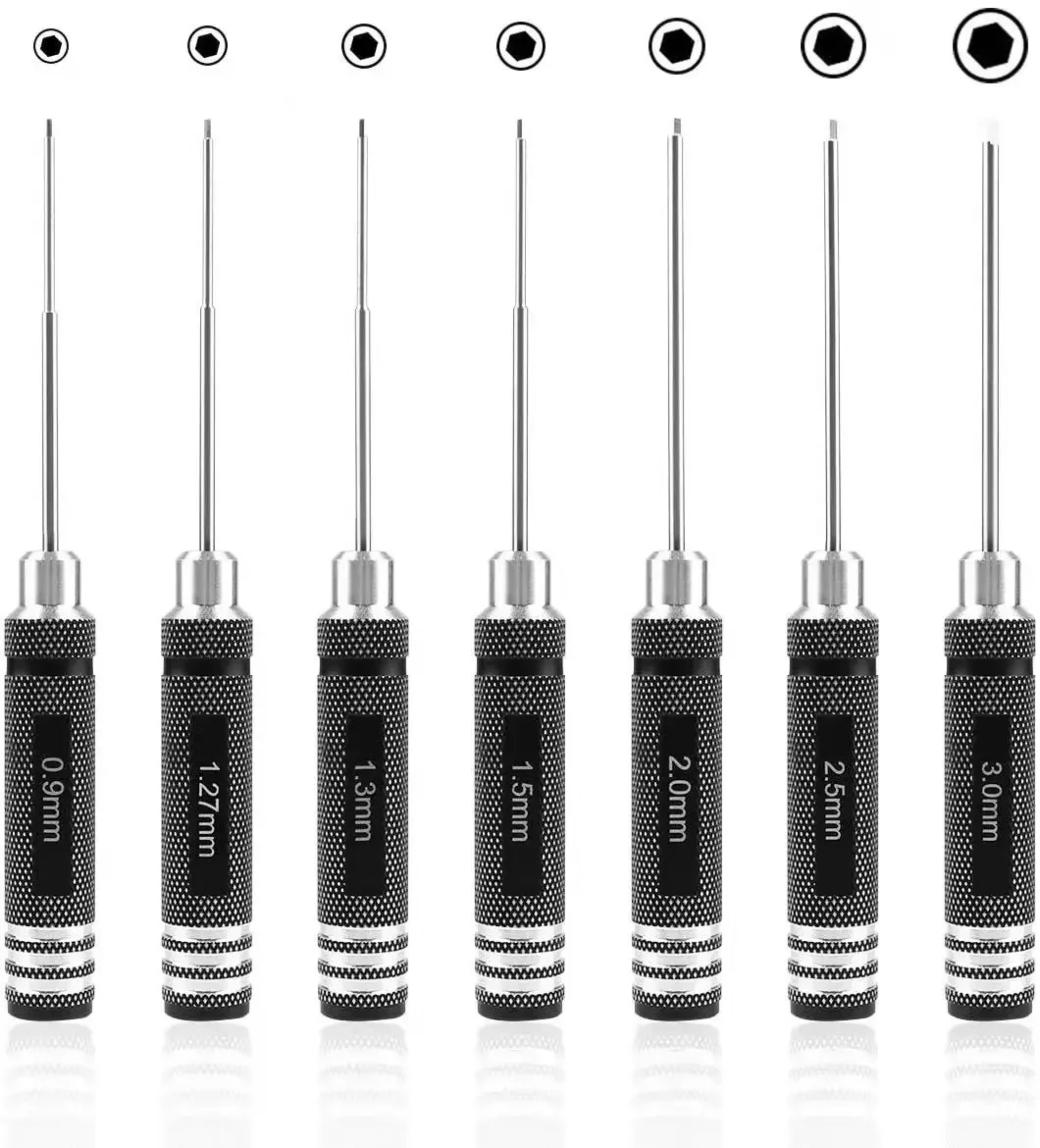 Hex Driver 7/4PCS Hex Allen Sc - Rc Helicopter Tool Kit 评论和价格