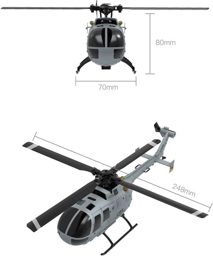 C186 Remote Control Helicopter - Rc Helicopter Single Rotor 评论和价格