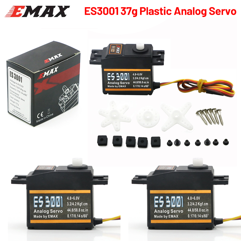 1/4PCS EMAX ES3001 4.8-6.0V 37 - Rc Helicopter Parts 评论和价格