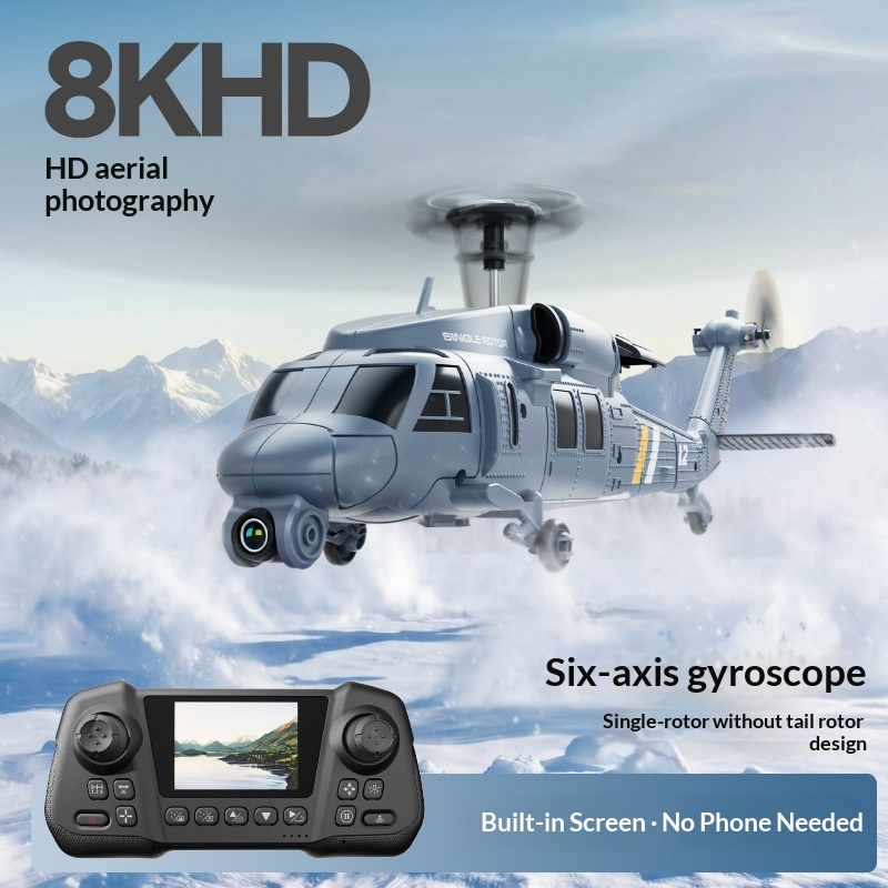 4DRC L2 RC Helicopter 8K Aeria - Rc Helicopter Single Rotor 评论和价格